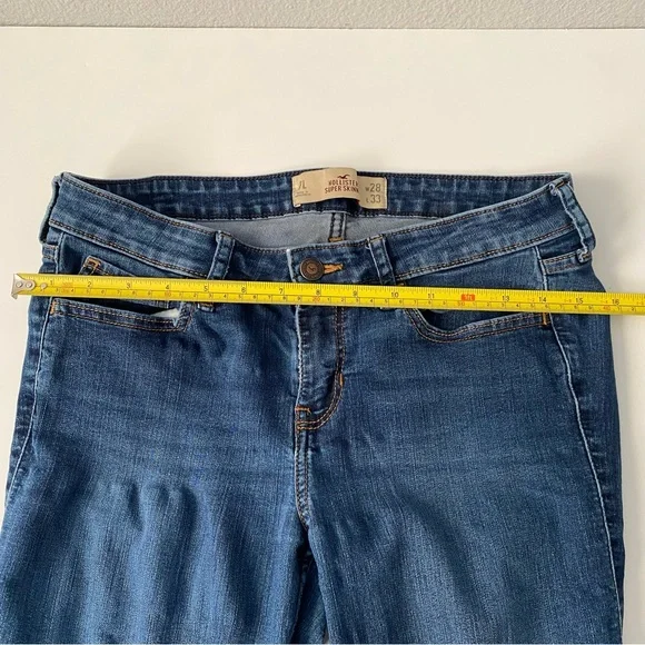 Hollister | Women’s Blue Super Skinny Jeans Size 28/33 - Picture 5 of 8